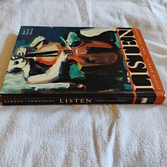 Listen Brief 4th Edition by Joseph Kerman and Gary Tomlinson Hardcover - Picture 3 of 8